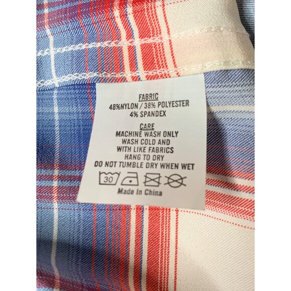 Lot Of Two Mens Medium Plaid Button-Up Shirt & Argyle Sweater 8878 - Picture 3 of 15